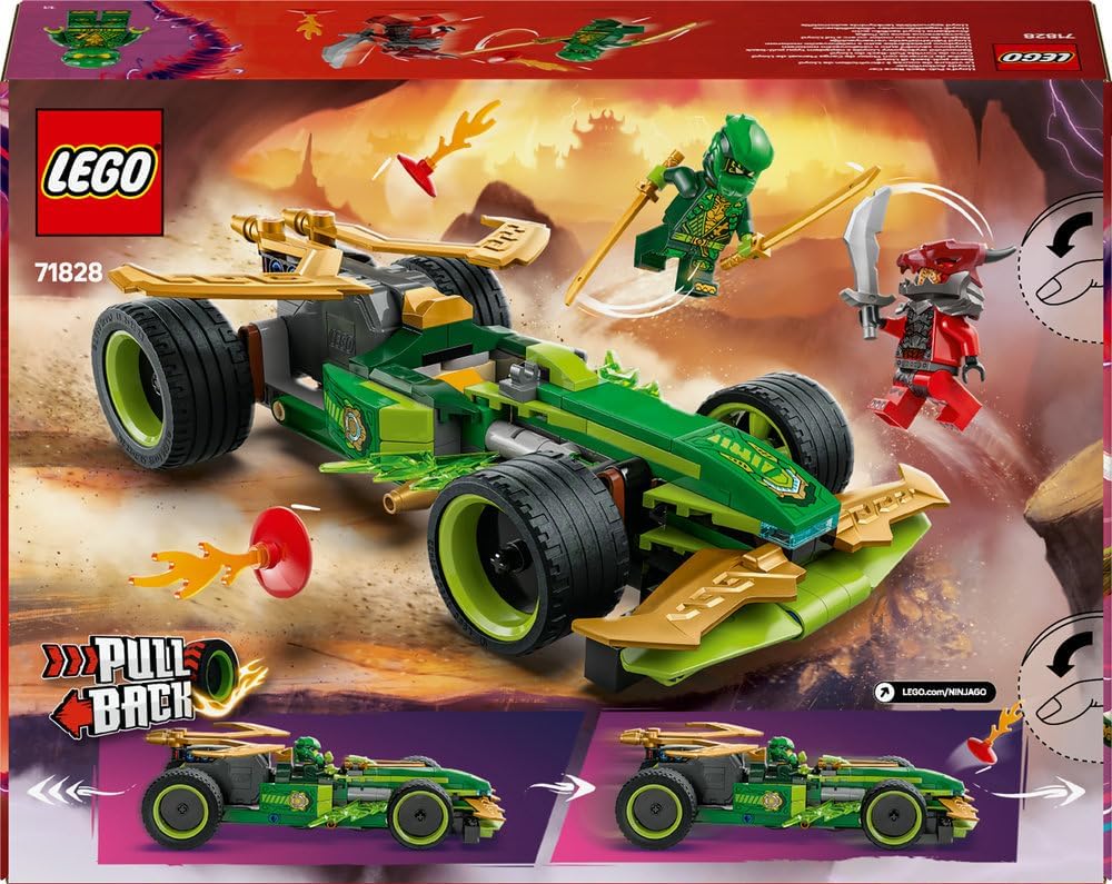 LEGO NINJAGO Lloyd's Pull-Back Race Car 71828