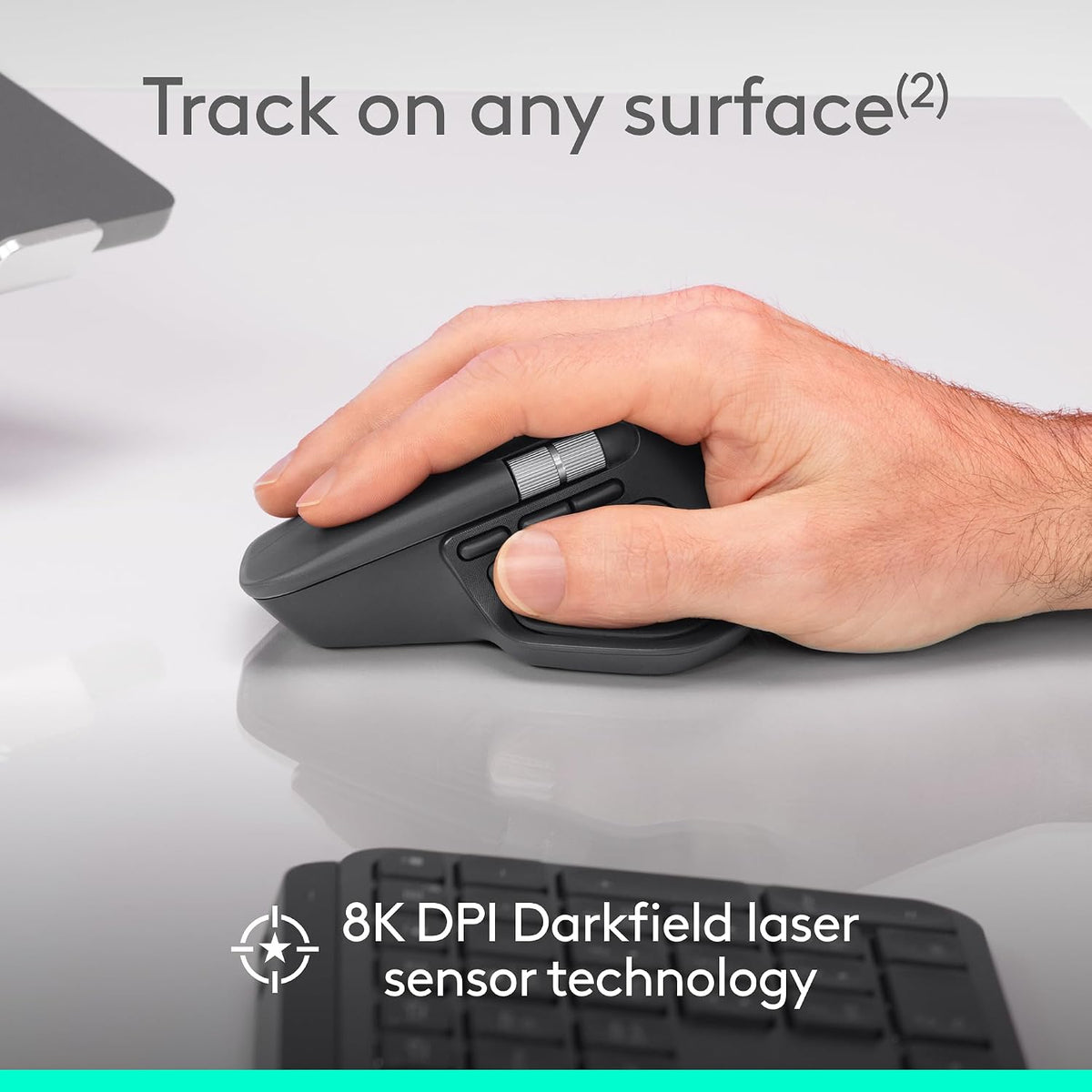Logitech MX Master 4 Wireless Mouse for Business — Graphite