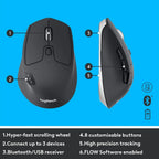 Logitech MK850 Keyboard and Mouse Combo — Black