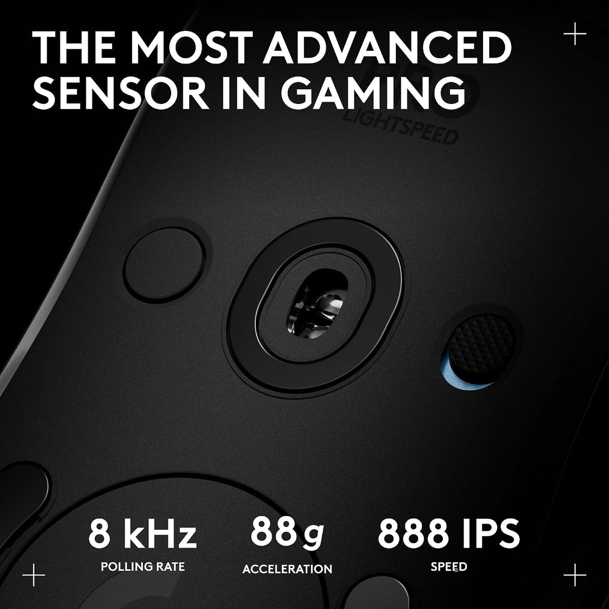 Logitech G PRO 2 LIGHTSPEED Gaming Mouse — Black