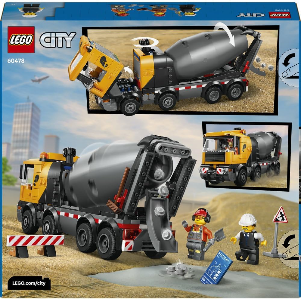 LEGO City Cement Mixer 60478