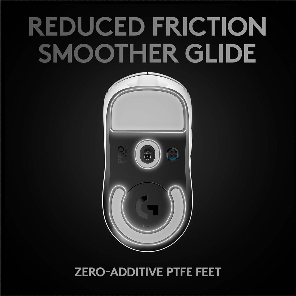 Logitech G PRO X SUPERLIGHT Gaming Mouse — White