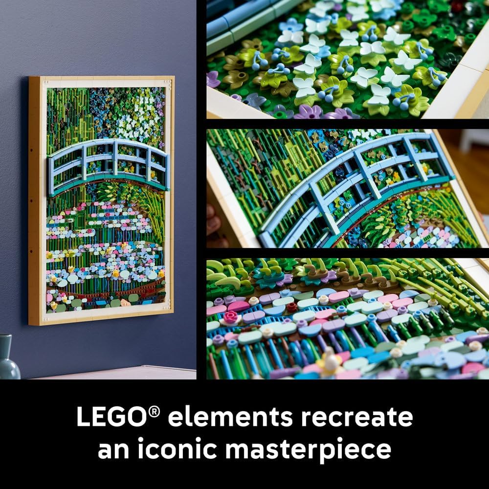LEGO Art Claude Monet – Bridge over a Pond of Water Lilies 31220 — image 4