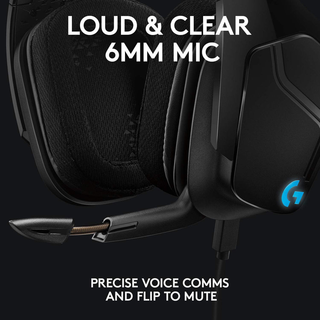 Logitech G635 Gaming Headset — Black