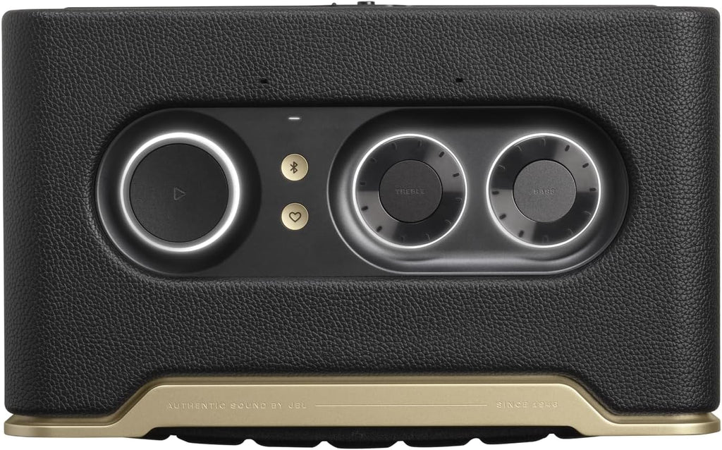 JBL Authentics 200 Wi-Fi and Bluetooth Speaker — Black