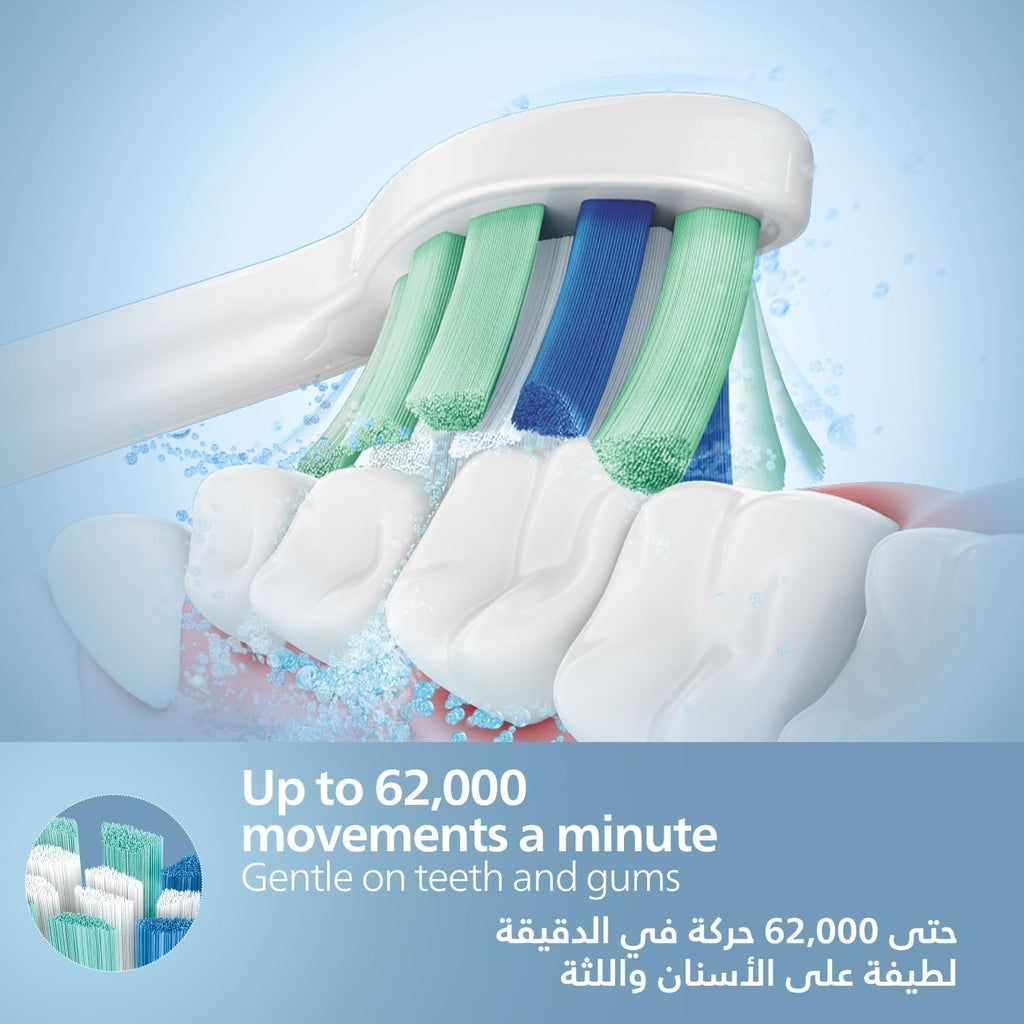 Philips Sonicare 4300 Protective Clean HX6803/26, Blue, Certified UAE 3 Pin — Blue