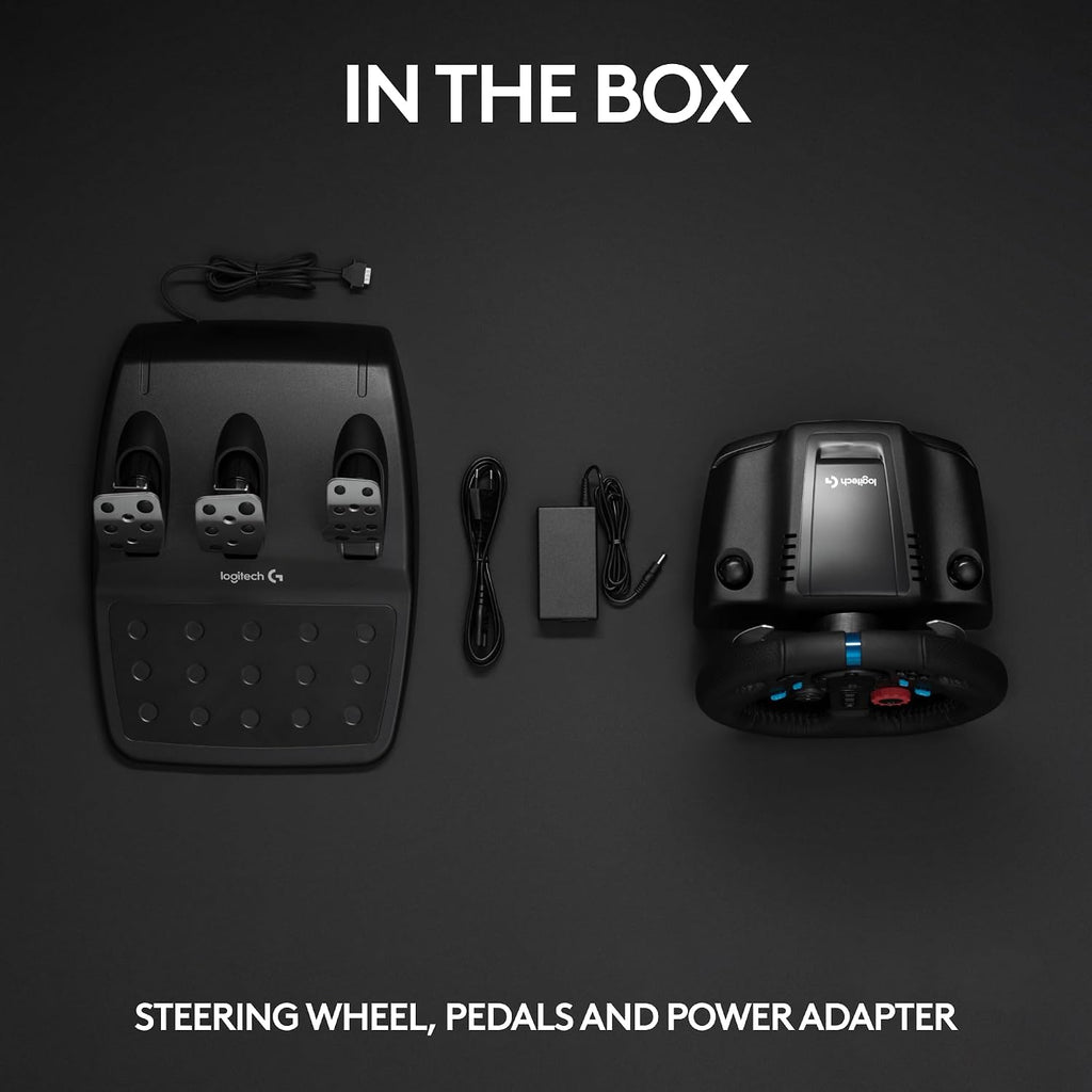 Logitech G29 Racing Wheel and Pedals — Black