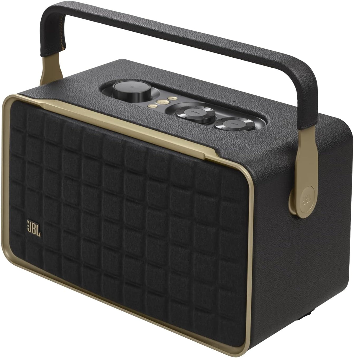 JBL Authentics 300 Portable Wi-Fi and Bluetooth Speaker — Black