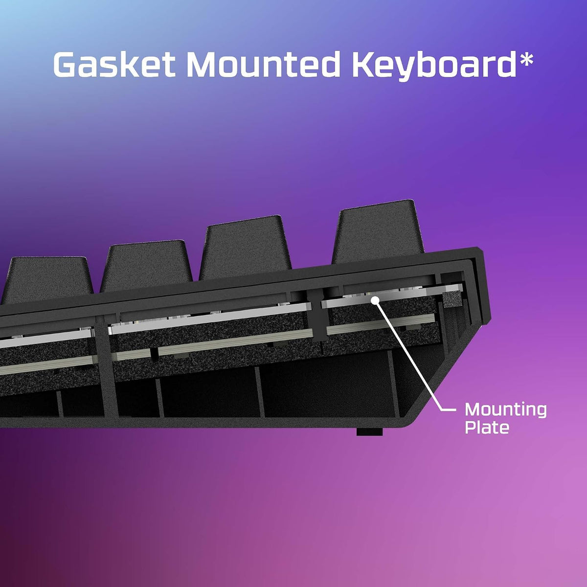 HyperX Alloy Rise 75 Mechanical Gaming Keyboard English/Arabic — product image 4