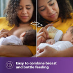 Philips AVENT PHILIPS Natural Bottle (330ml, Pack of 2, SCF036/20) — Clear
