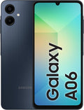 Samsung Galaxy A06 LTE, Android Smartphone, Dual SIM Mobile Phone, 4GB RAM, 128GB Storage, Black (UAE Version)
