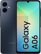 Samsung Galaxy A06 LTE, Android Smartphone, Dual SIM Mobile Phone, 4GB RAM, 128GB Storage, Black (UAE Version)