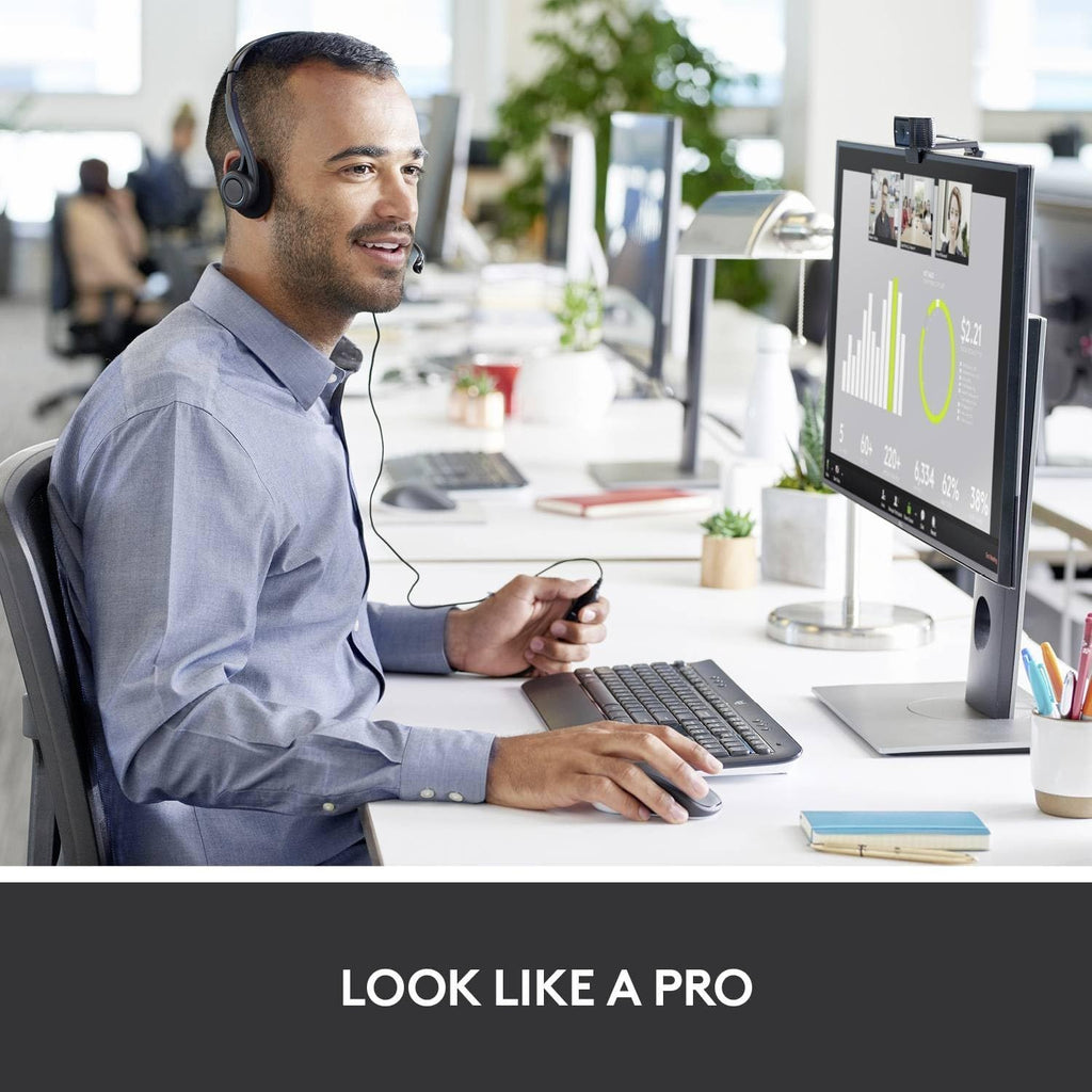 Logitech C920S Webcam — Black