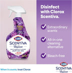 Clorox Scentiva Multi Surface Spray Cleaner 500ml, Tuscan Lavender, Bleach Free, Kills 99.9% of Viruses and Bacteria — additional view 5