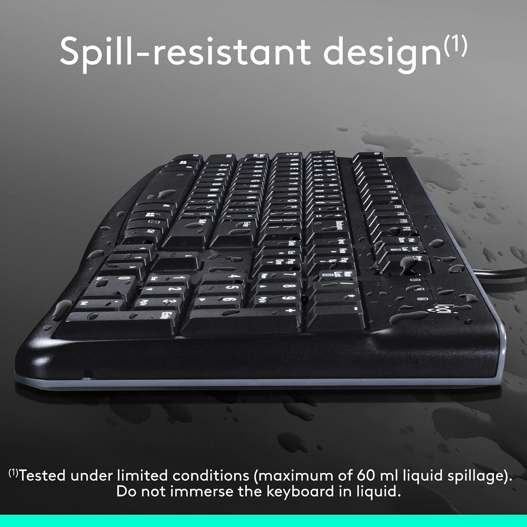 Logitech K120 for Business Keyboard — Black