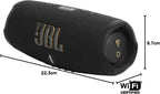 JBL Charge 5 Wi-Fi and Bluetooth Speaker — Black