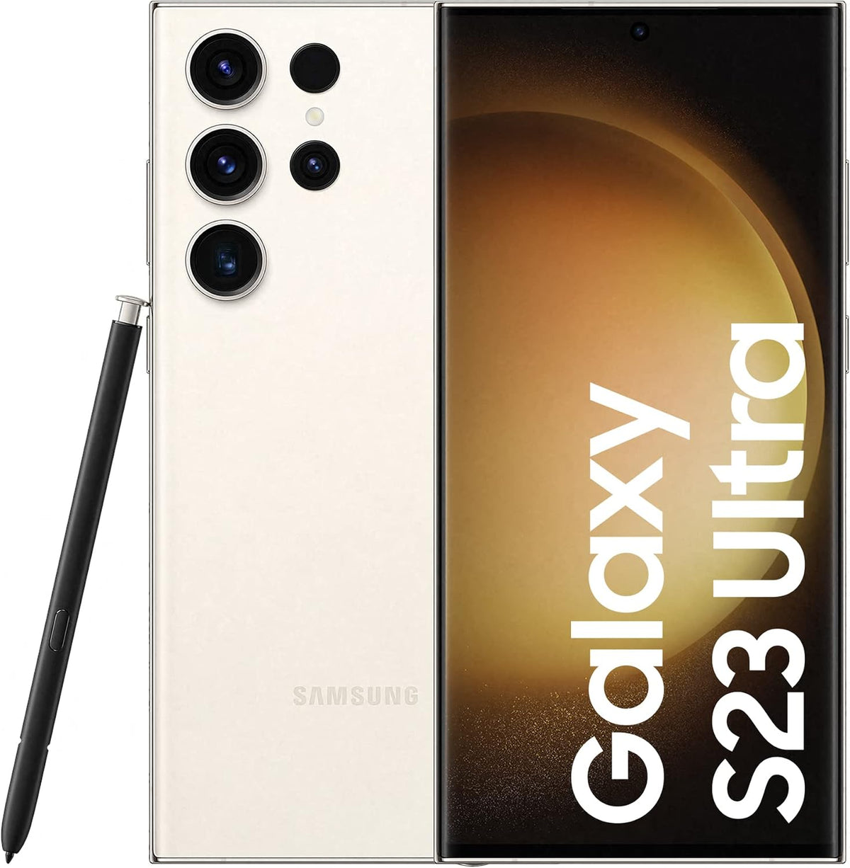 Samsung Galaxy S23 Ultra, Android Phone, 12GB RAM 512GB Cream, International Version, 5G Mobile Phone, Dual SIM