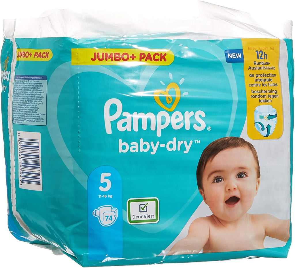 Pampers Baby-Dry Pants Windeln, 2 Stück