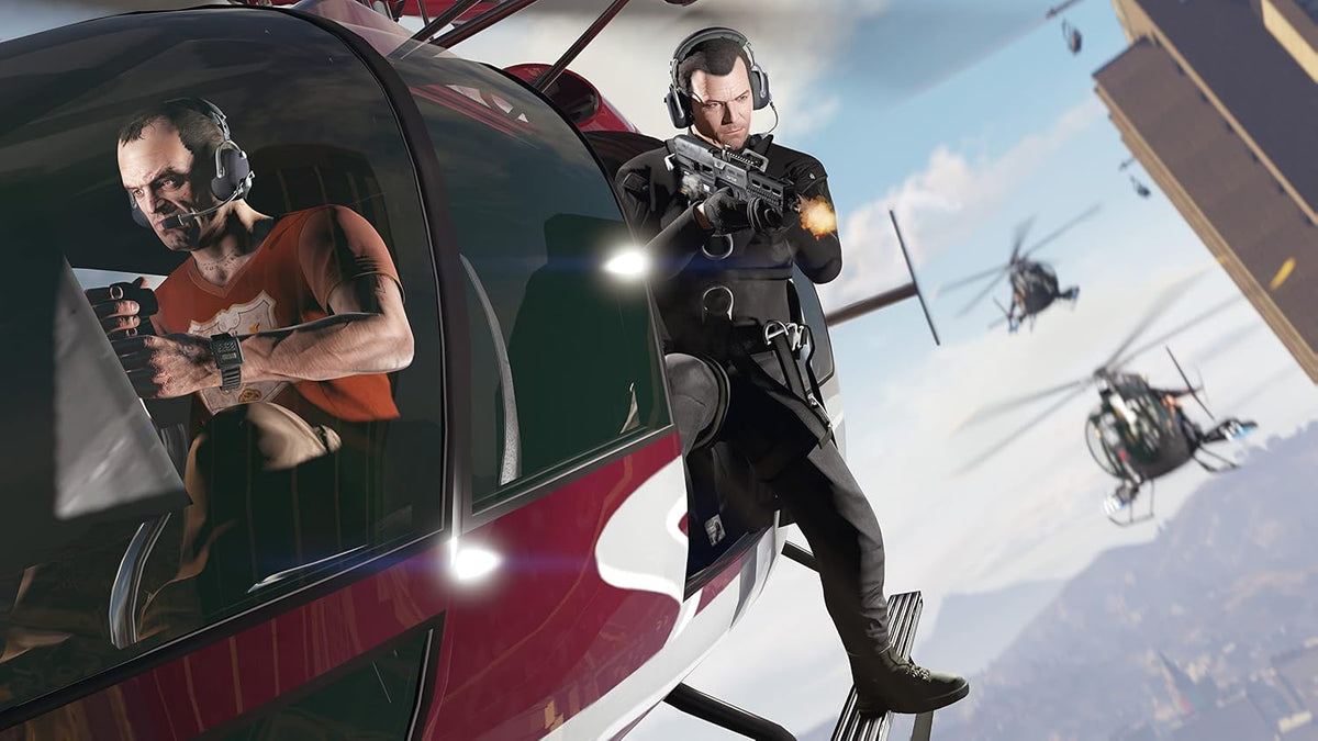 GRAND THEFT AUTO V PREMIUM EDITION PS4 NMA (UAE Version)