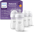 Philips Avent Natural Response Baby Bottles SCY903, 260ml, Pack of 4 — Clear