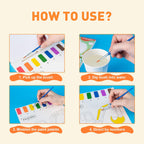 YPLUS Paint with Water Activity Books — The 5 themes