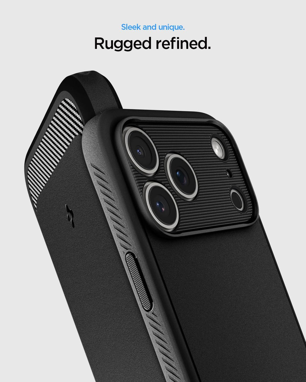 Spigen Rugged Armor MagFit for iPhone 18 Pro Max case / 17 Pro Max - Black — Matte Black — product image 3