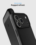 Spigen Rugged Armor MagFit for iPhone 18 Pro Max case / 17 Pro Max - Black — Matte Black — product image 3