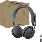 Logitech Zone Wireless 2 Headset — Graphite