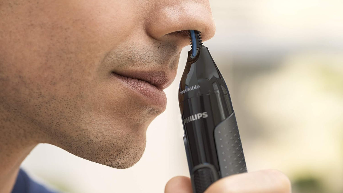 Philips, Nose Trimmer series NT3000, Black/Silver, NT3650/16 — black / black
