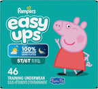 Pampers Easy Ups Girls & Boys Potty Training Pants - Size 5T-6T, 46 Count, My Little Pony Training Underwear (Packaging May Vary)