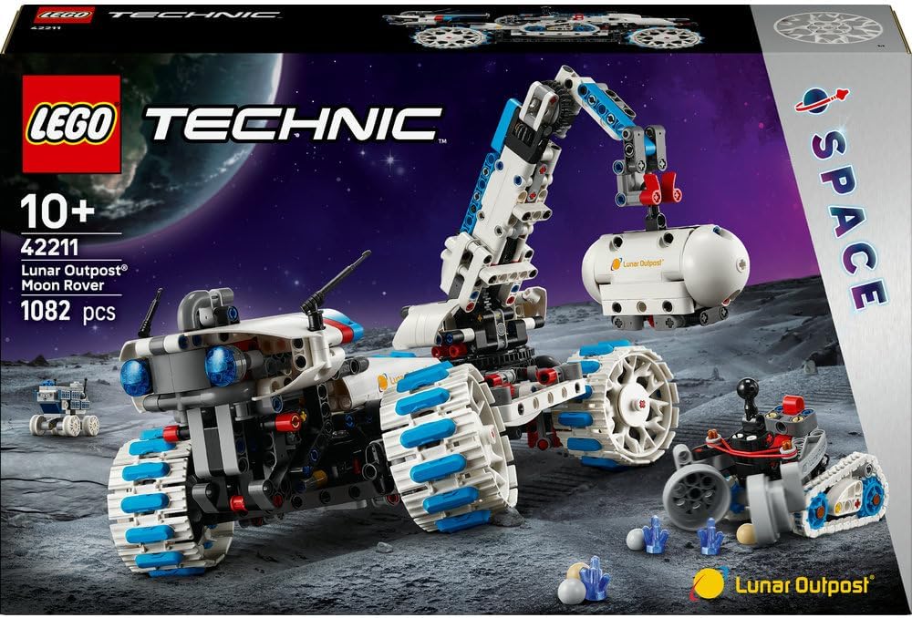 LEGO Technic Lunar Outpost Moon Rover Space Vehicle 42211 — image 10