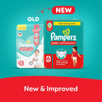 Pampers Rash Protection Pants Diapers, Size 6, 16+kg, +50% Aloe Vera Lotion, 360° Leak-Free Fit for up to 100% Leakage Protection, 136 Count
