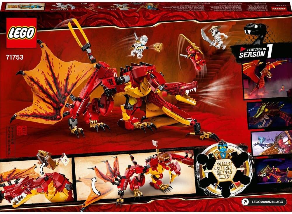 LEGO NINJAGO Fire Dragon Attack 71753