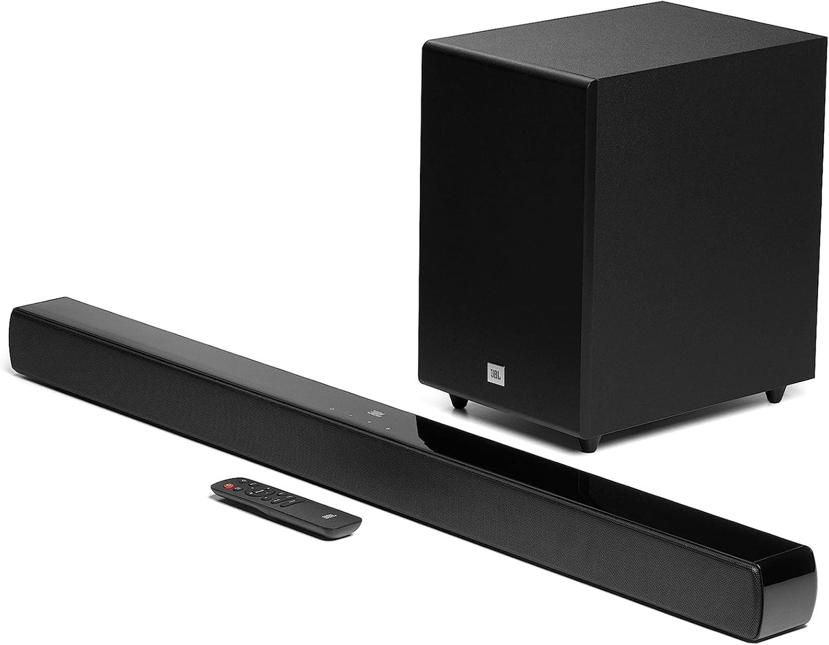 JBL Cinema SB270 2.1-Channel Soundbar with Wireless Subwoofer — Black