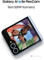 SAMSUNG Galaxy Z Flip6, 12GB RAM, 256GB Storage, Mint, 50MP Camera, 1 year Seller Warranty (International Version)