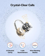 Baseus Bass BC1 Open-Ear Earbuds — White