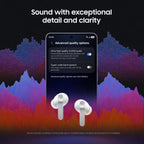 Samsung Galaxy Buds 4 Pro (2026) AI True Wireless Bluetooth Earbuds, Hi-Res Audio, 2-Way Speaker, ANC 2.0, Optimized Comfort, IP57, Live Translation, White [US Version, 2 Yr Warranty]