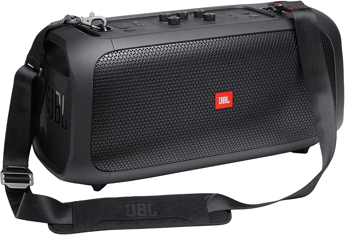 JBL PartyBox On-The-Go with Wireless Microphone — Black