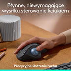 Logitech ERGO M575S Wireless Mouse — Graphite