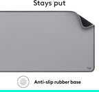 Logitech Studio Series Desk Mat — Grey
