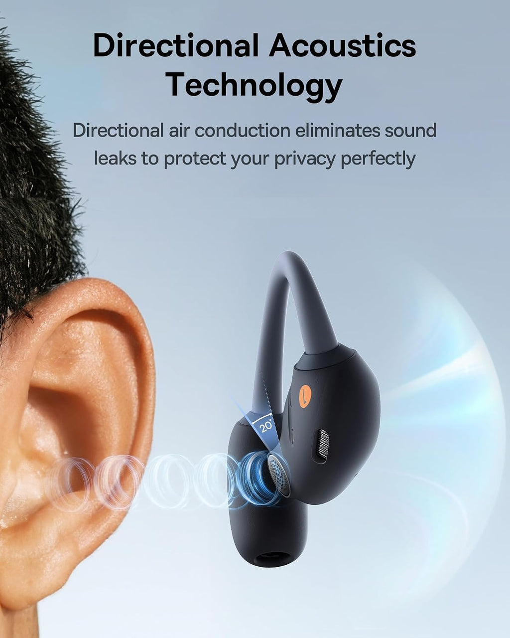 Baseus Eli Sport 1 Open-Ear Headphones — Black