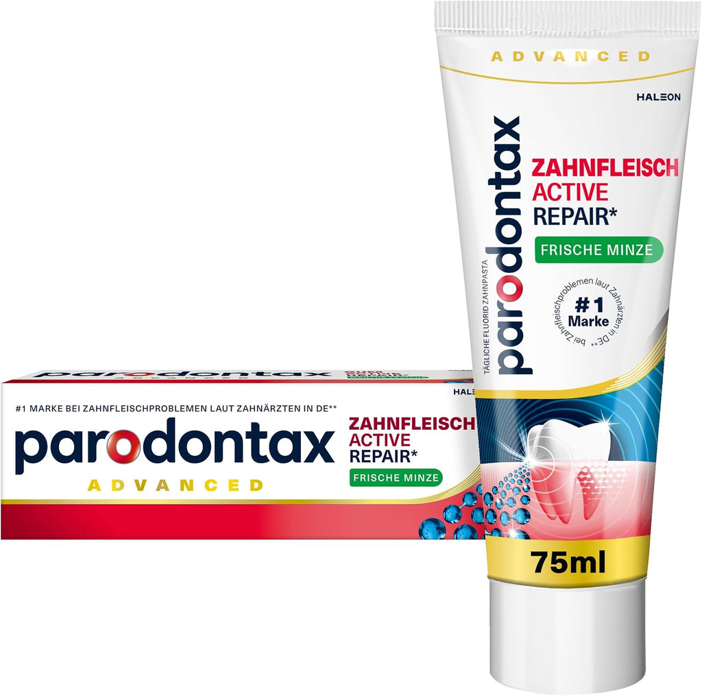 parodontax Gums Active Repair* Toothpaste, 75 ml — front product image