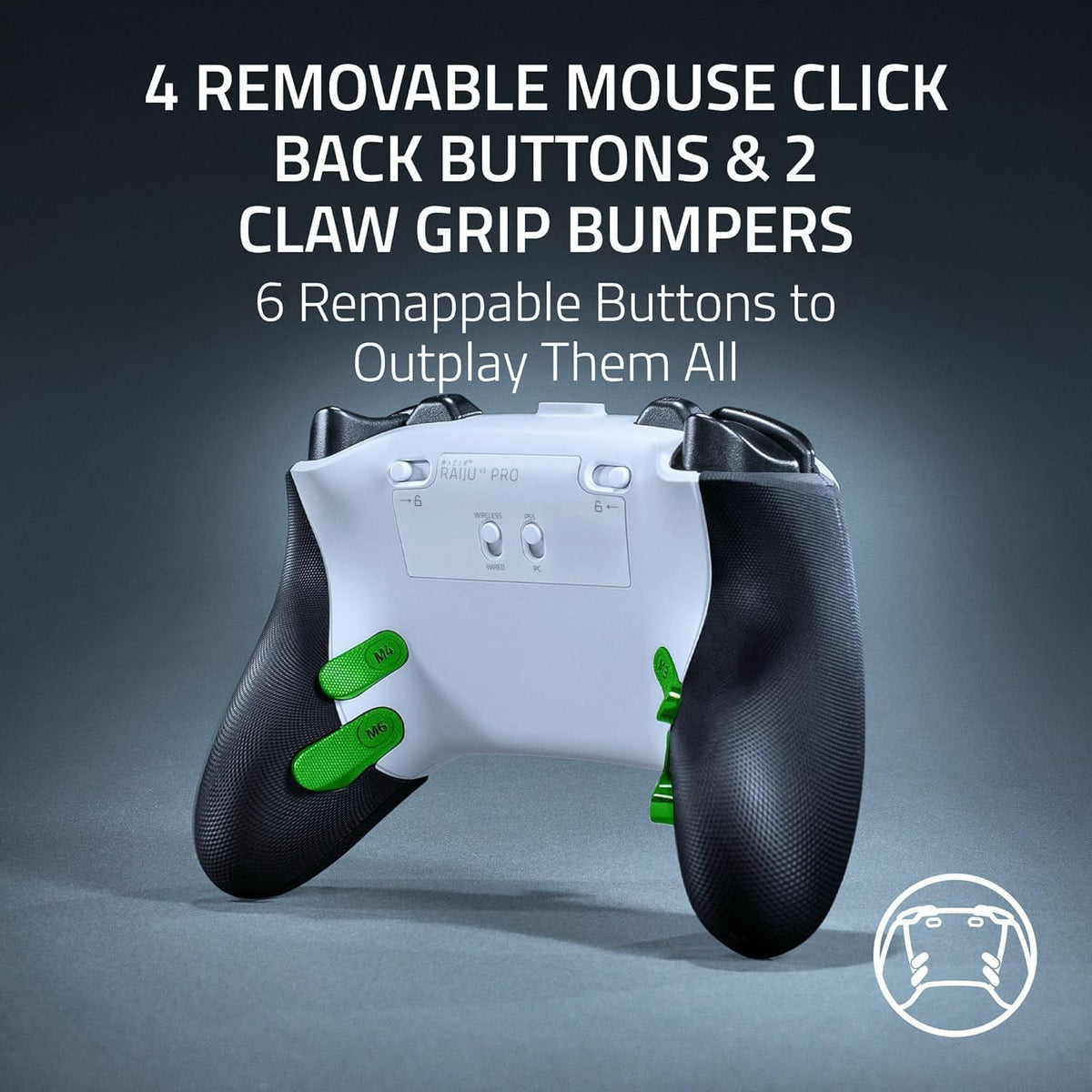 Razer Raiju V3 Pro Wireless Esports Controller for PlayStation 5 & PC — product image 2