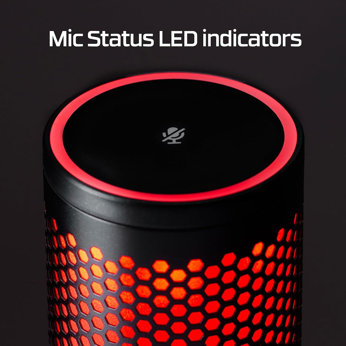 HyperX QuadCast 2 Stand-Alone Microphone Streamer/Content Creator/Gamers/Supports PC — product image 7