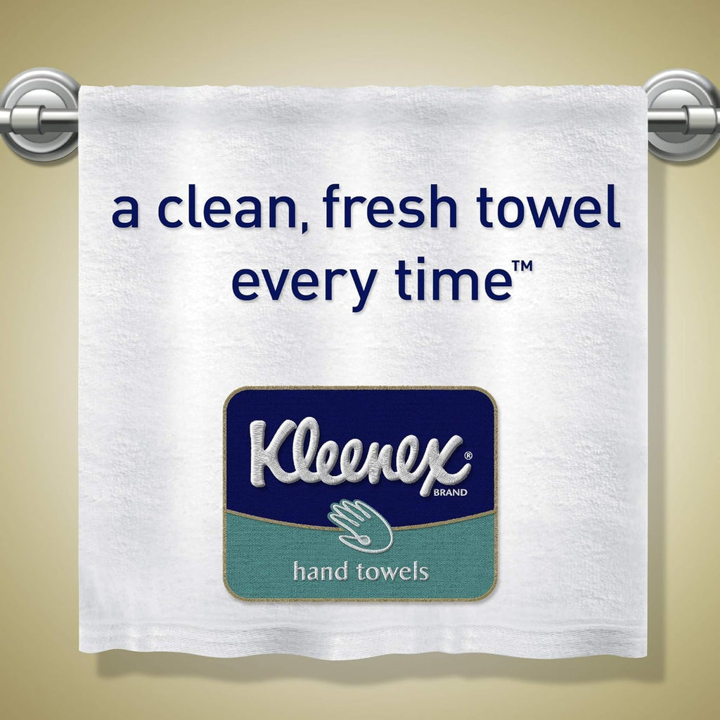 Kleenex Hand Towel, 12 Boxes x 90 Sheets, Disposable Towel Tissue for Hands, Kitchen and Bathroom use — additional view 5