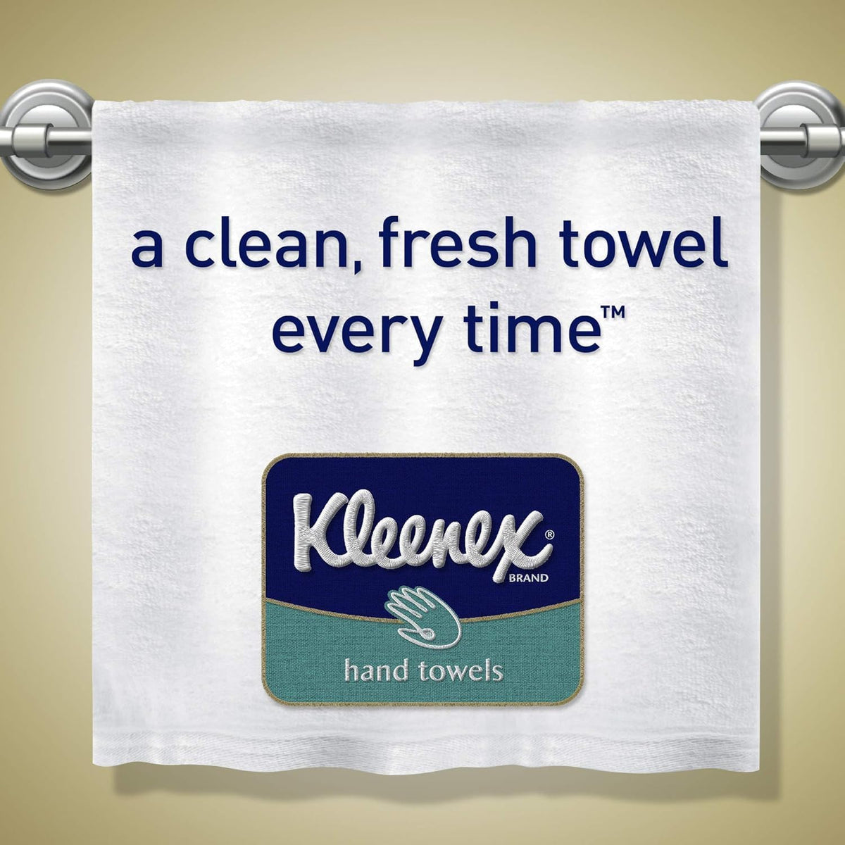 Kleenex Hand Towel, 12 Boxes x 90 Sheets, Disposable Towel Tissue for Hands, Kitchen and Bathroom use — additional view 5