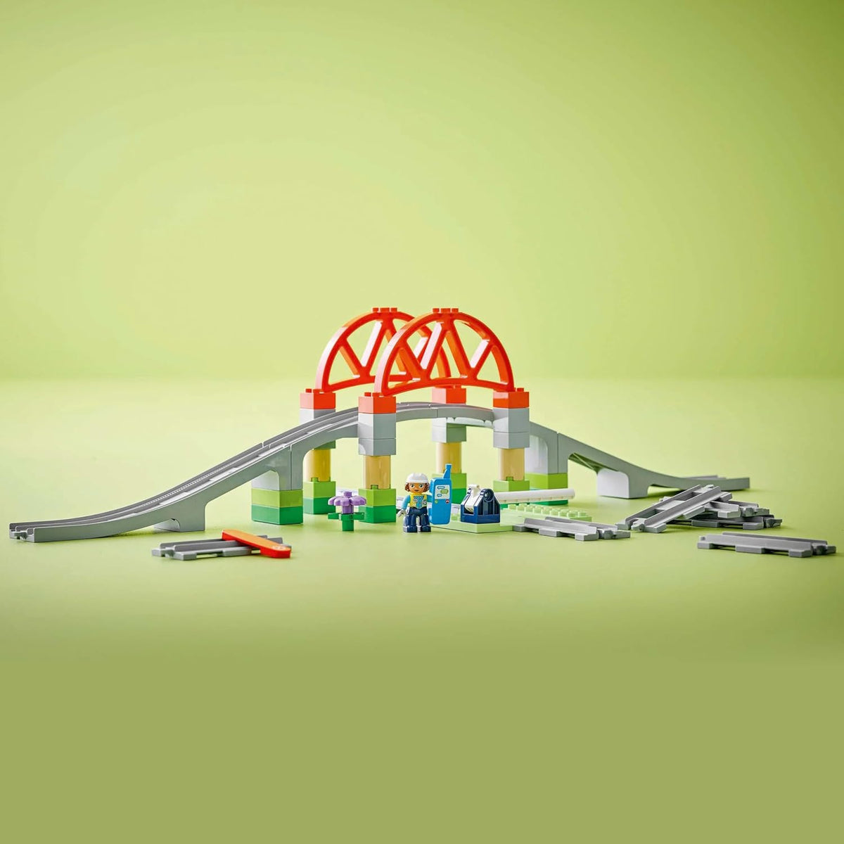 LEGO DUPLO Train Bridge and Tracks Expansion Set 10426 — image 6