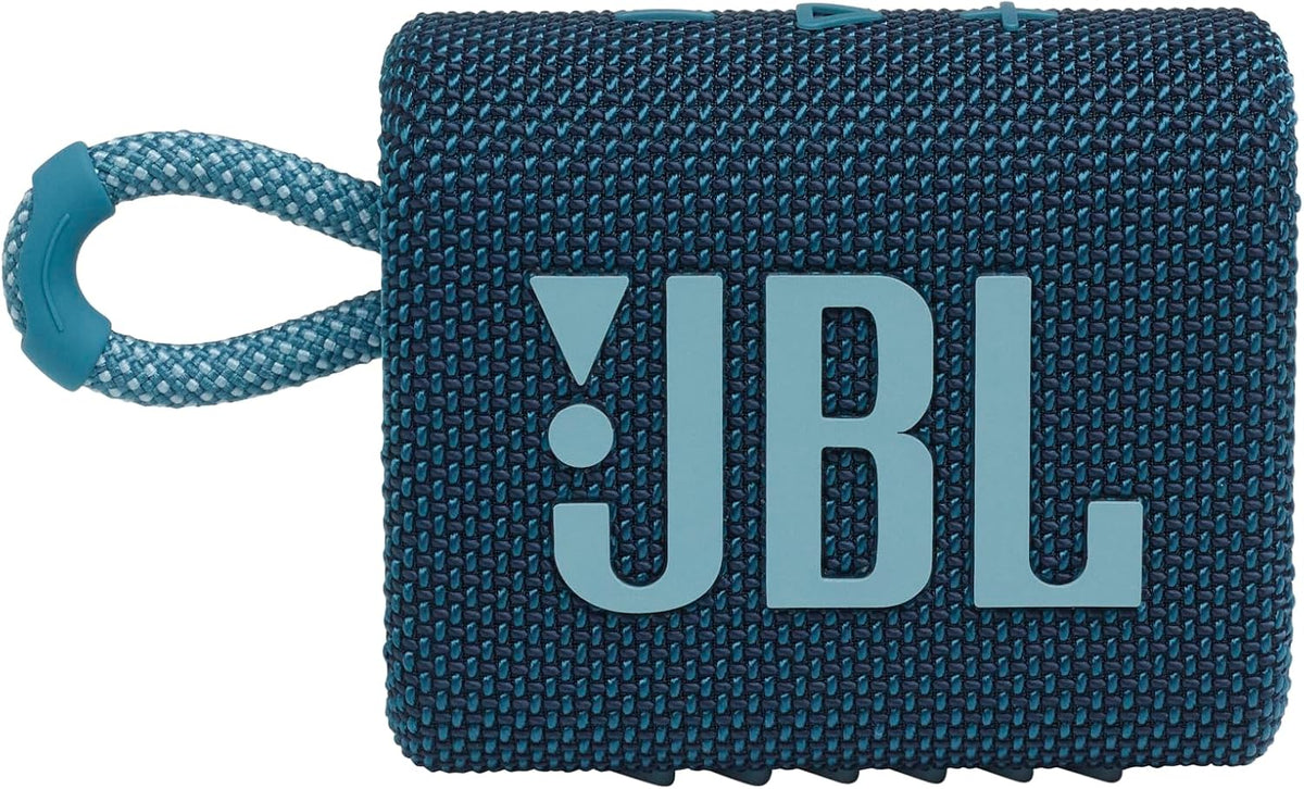 JBL Go 3 Portable Bluetooth Speaker — Blue