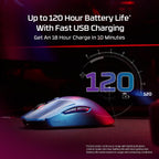 HyperX Pulsefire Haste 2 S Navy Wireless Gaming Mouse — product image 4