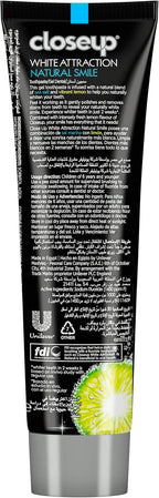 Closeup White Attraction Toothpaste Lemon & Sea Salt 75ml — additional product view 2